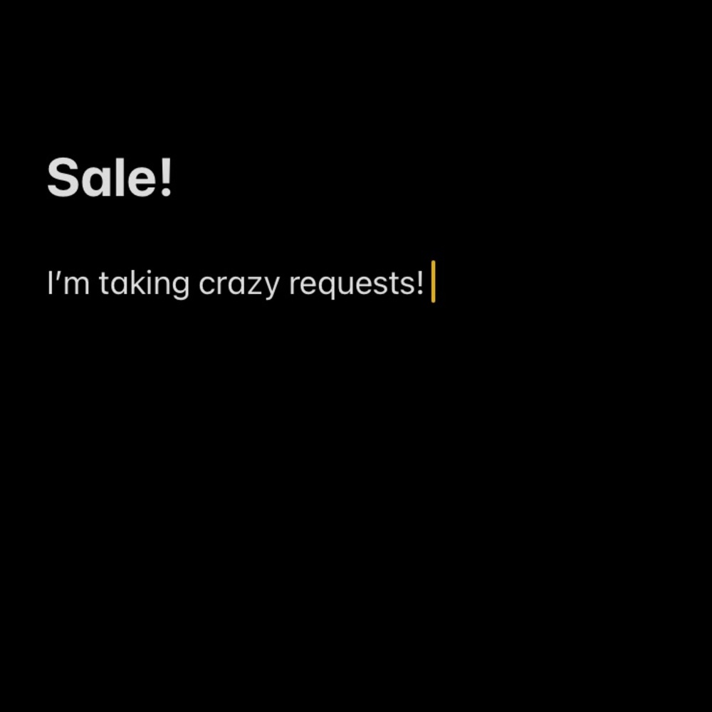 CLOSET CLEAN OUT NAME YOUR PRICE!